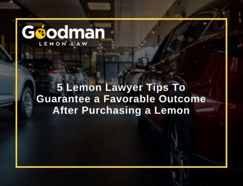 5 Lemon Lawyer Tips To Guarantee a Favorable Outcome After Purchasing a Lemon